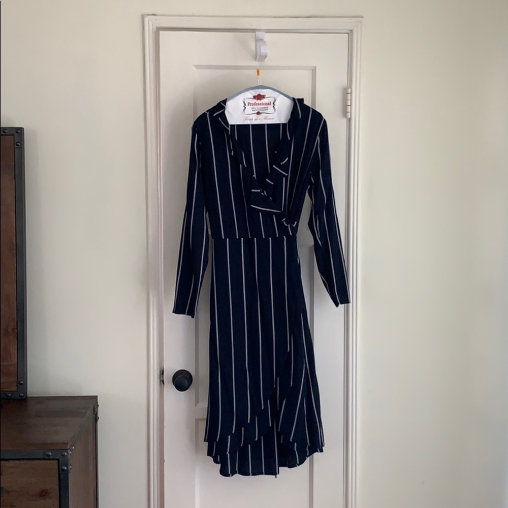 Blue and Navy shift dress by Rails